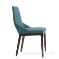 Modern Fabric Upholstery Dining Chairs with Armrests